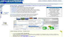 Desktop Screenshot of jfileupload.com